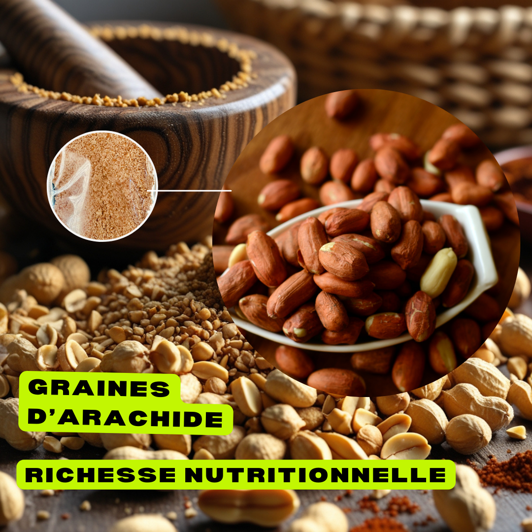 Graines d’Arachide Broyées – Rich Food International