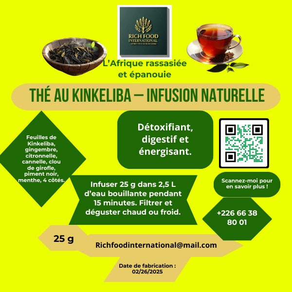 Thé au Kinkeliba – Rich Food International