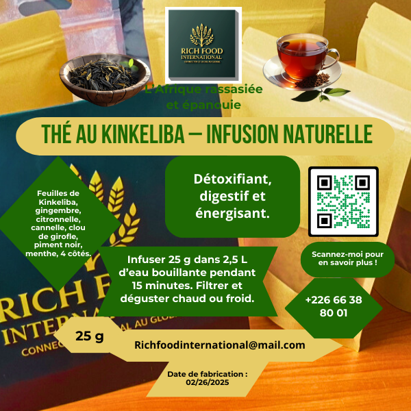 Thé au Kinkeliba – Rich Food International